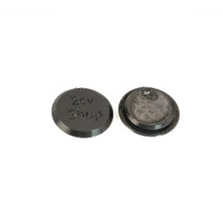 3336013 2cv Boot Floor Plugs with Drain Hole x2
