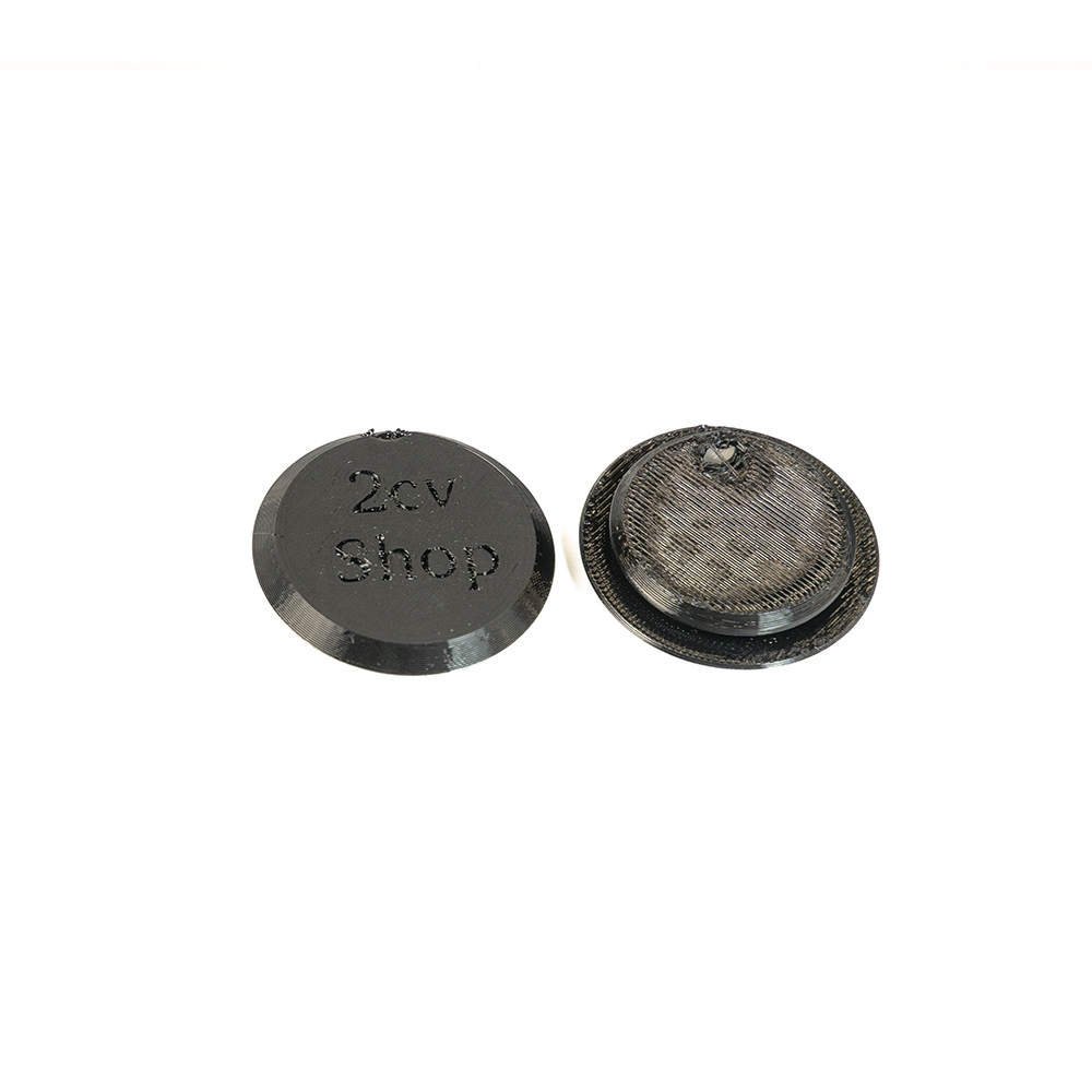 3336013 2cv Boot Floor Plugs with Drain Hole x2