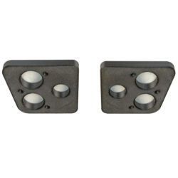 2203027 2cv Rear Light Backing – Pair – Black