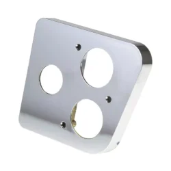 2203024 RIGHT – 2cv Rear Light Backing – Chrome