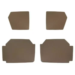 24124291 2cv Large Door Card Set – Brown Vinyl