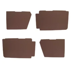 24124395 2cv Small Door Card Set – Chocolate Brown Vinyl