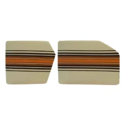 2412829 2cv Van Suicide Door Card Set – Beige Striped