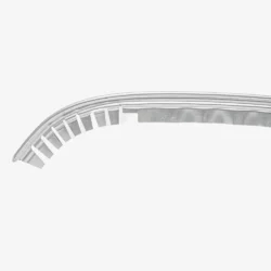 4301705 Dyane Upper Rear Wing Aluminium Trim